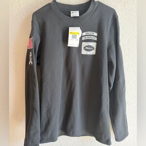 NWT New York Jets Nike Salute To Service Thermal Crewneck Sweatshirt Men’s Small